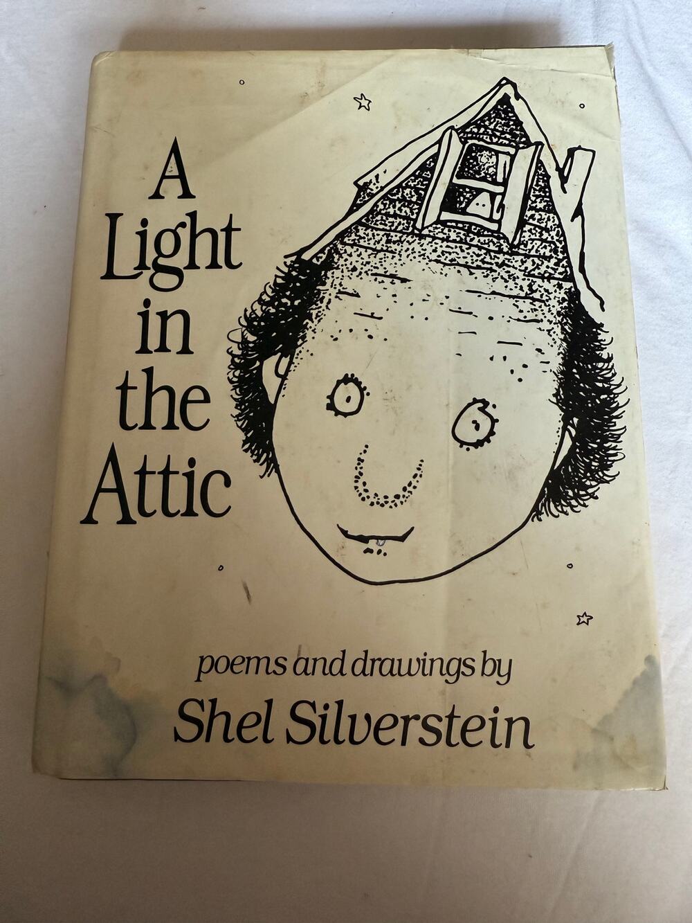 A Light In The Attic - Shel Silverstein - Snake Eye Music 1974 Edition Hardcover